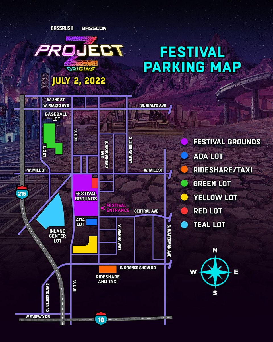 ProjectZ_Fest's tweet photo. Access: granted. Your official parking map is here.📍Travel safely, warriors, we'll commence for our annual #ProjectZFest in only TWO days.😈→ https://t.co/pF7vB0DivW https://t.co/fQLNLdICvb