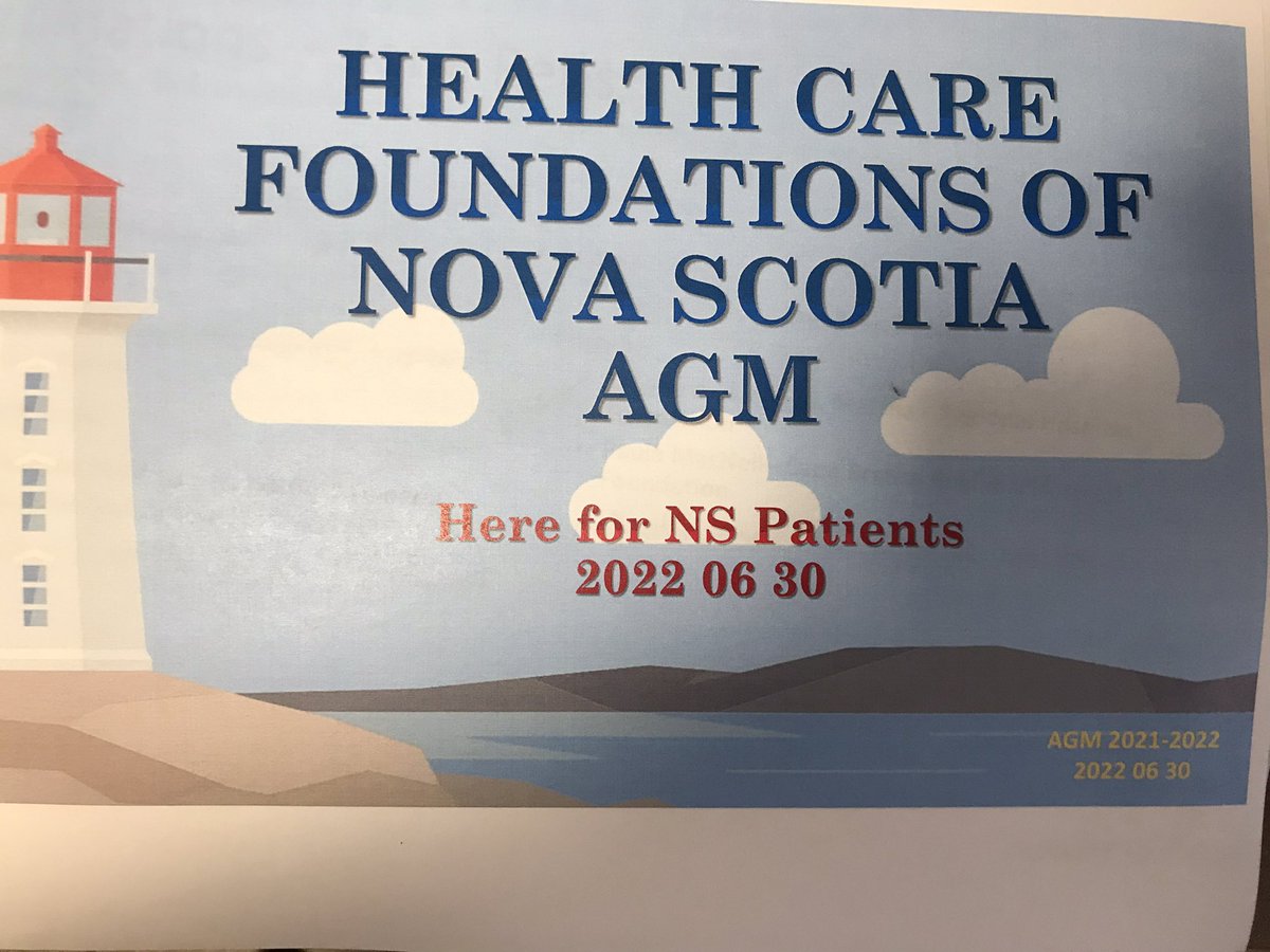 As the CEO of the <a href="/CBRHFoundation/">Cape Breton Regional Hospital Foundation</a> it was exciting to share and learn from colleagues at <a href="/HealthCareFdnNS/">Health Care Foundations of Nova Scotia</a> AGM today.
