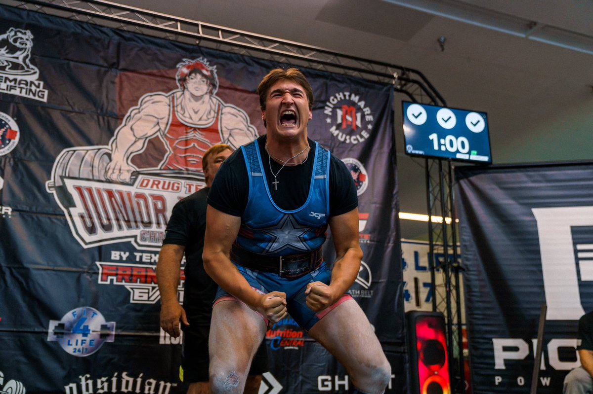 Thank you for capturing such awesome photos!! It’s true “a picture is worth a thousand words” irfdawg.com 💪🏼🏋🏻‍♂️ 611.8 lbs National Record - such an accomplishment! 16 yr.