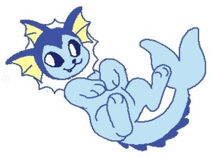 milliebeadz's tweet photo. poke man doodles in MS paint 
#pokemon #cute #art #artist #drawing #illustration #artist #vaporeon #pokemonart #furry #furries #furryart https://t.co/zEfZymbewl