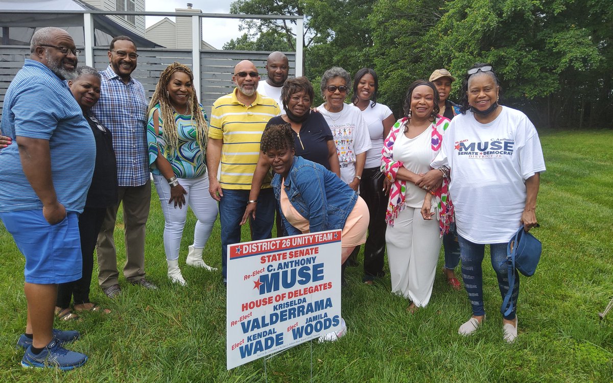 C. Anthony Muse For MD State Senate tweet media