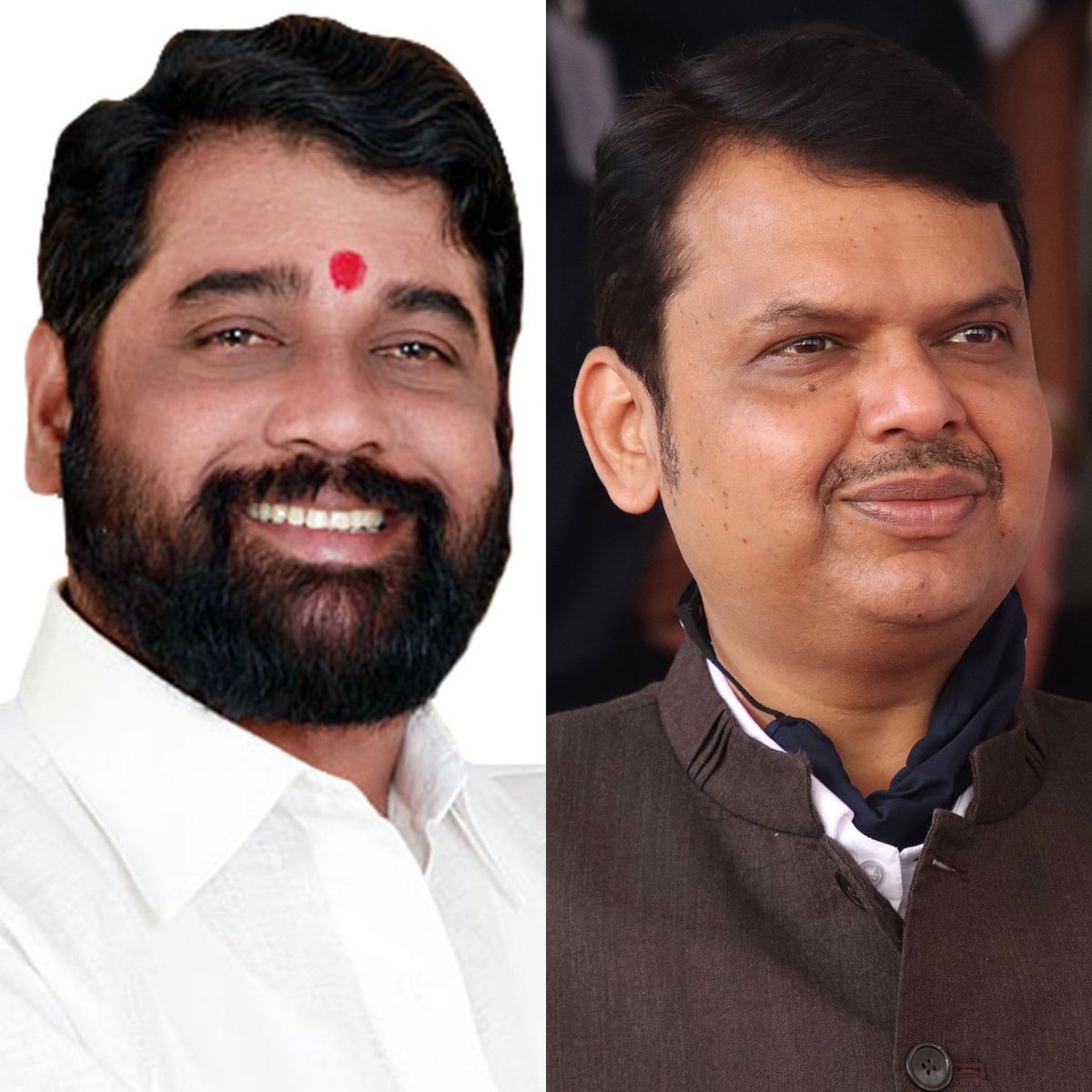 PtSanket's tweet photo. Congratulations to #EknathShinde Ji and #DevendraFadnavis Ji  on taking oath as CM and Deputy CM of Maharashtra. 
#RamRajya #in #Maharashtra 🚩🚩
#BJP4Maharashtra https://t.co/RGyNkkaUdj