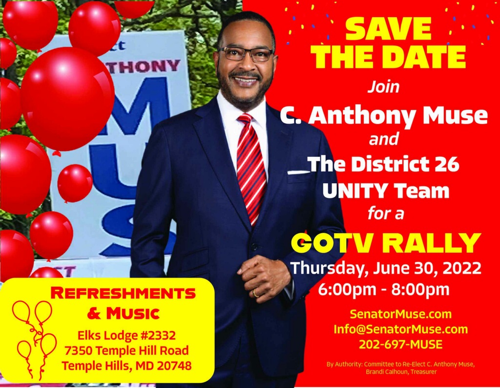 C. Anthony Muse For MD State Senate tweet media