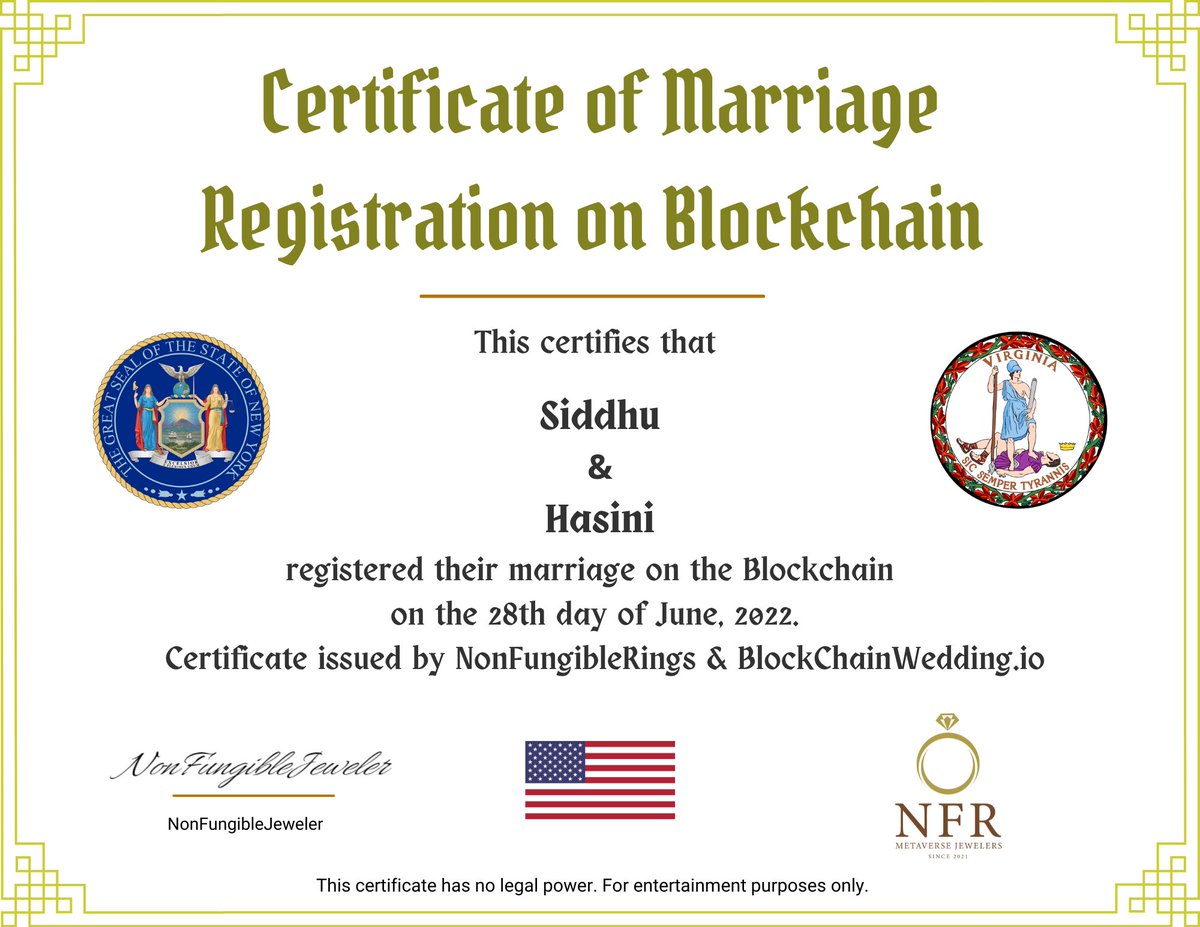 BlockChainWed's tweet photo. Marriage #6

https://t.co/VKI1CrLUzQ https://t.co/4HvsyPKN7O