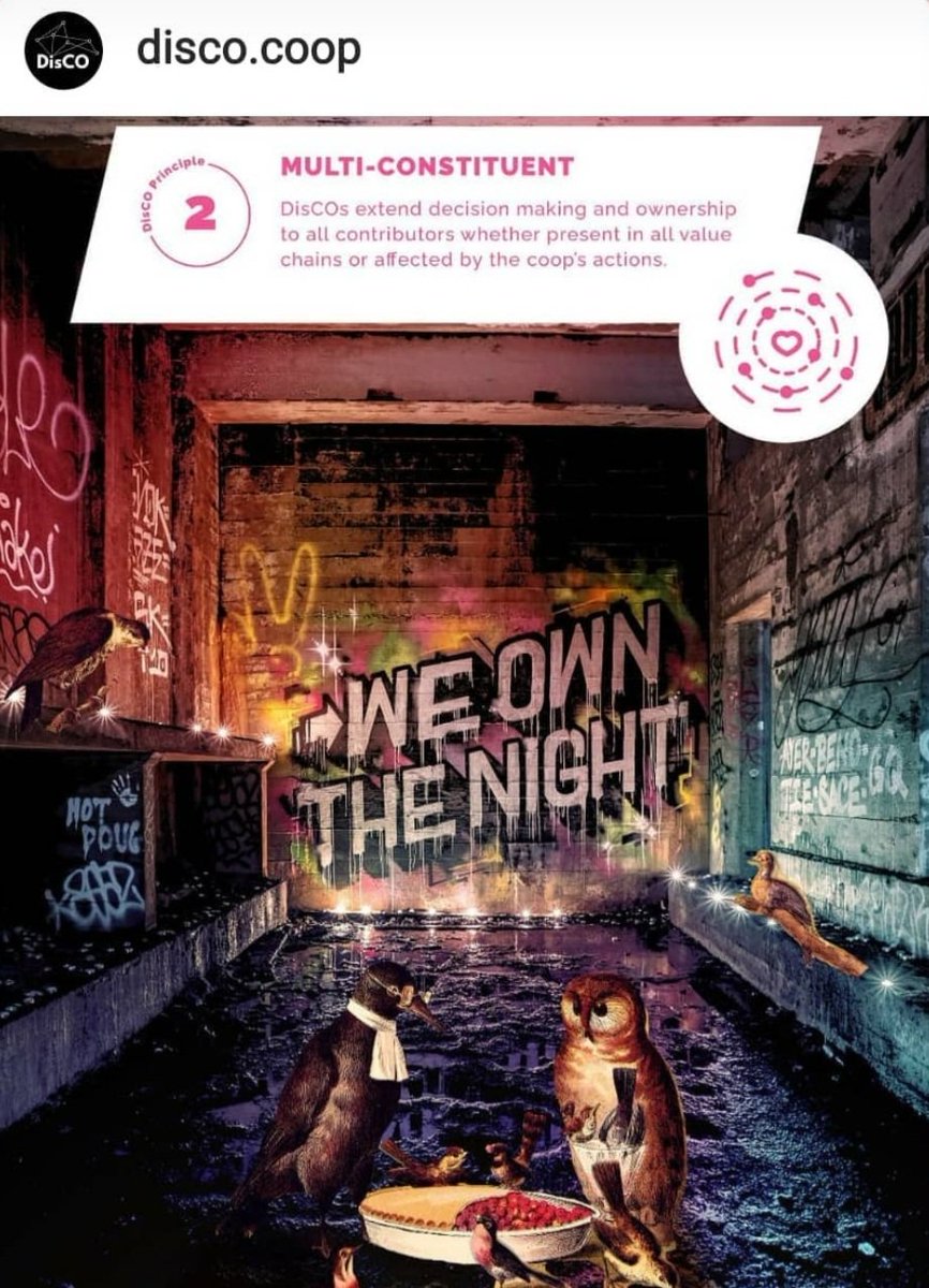 zarinahagnew's tweet photo. ☆ London humans ☆ >> Trust me on this one, just go see my dear &amp; amazing friend @StaccoP2P &amp; others introduce DisCOs - a P2P/Commons, cooperative and Feminist Economic alternative to Decentralised Autonomous Organizations. Friday 8th July @nwspk
 
https://t.co/6d3mPjBTvB https://t.co/iX056oo4SJ