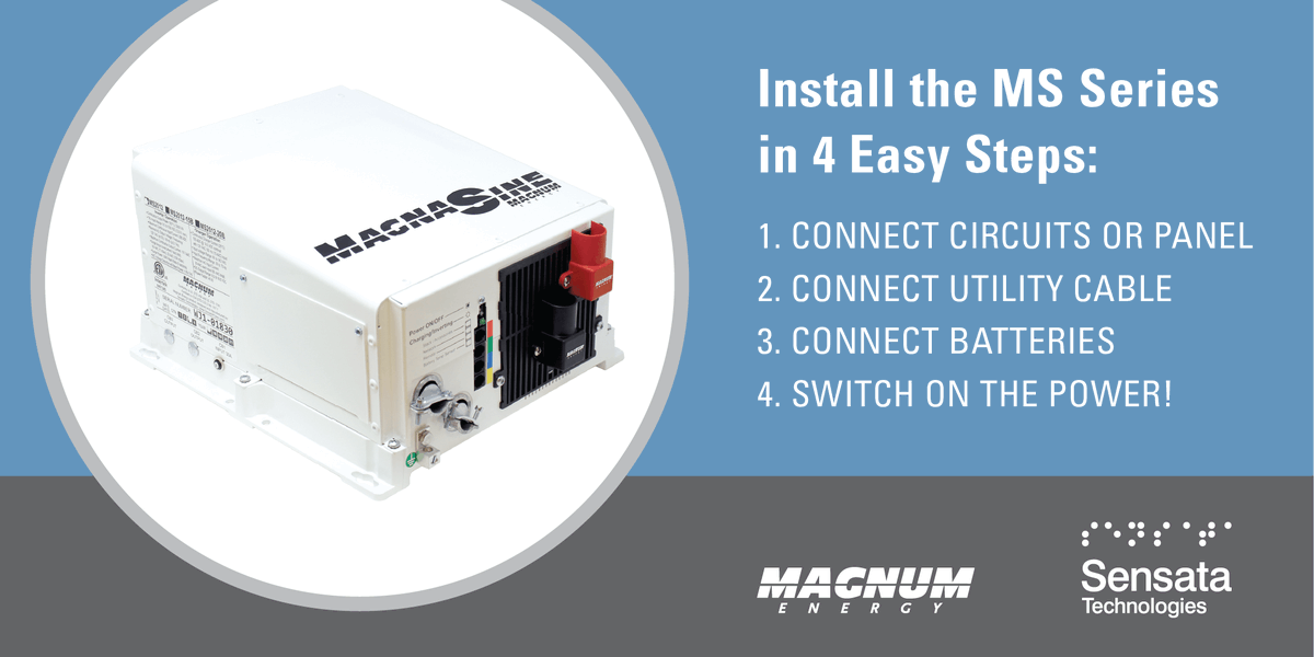 MagnumInverters's tweet photo. A 60-amp transfer service is also available on most models (except MS2000, which is 30 Amp only). Just another feature for flexible installations. https://t.co/mLyfm4p2Mk https://t.co/vcPfoKaDRk