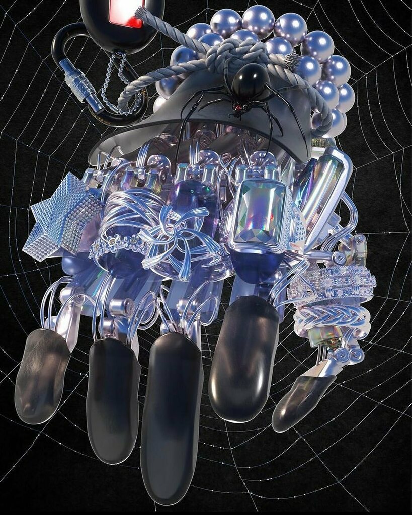 Like already mentioned yesterday, we are currently working on Ronas Hand Season 2 and today, we have a sneak peek for you!👀👋🏼 

This beautiful artwork will be part of Ronas Hand Season 2. Created by <a href="/nes100pro/">nes100pro</a> 💘🚀

#blender3d #cyclesrender #octanerend… instagr.am/p/Cfb-rvZsKSj/