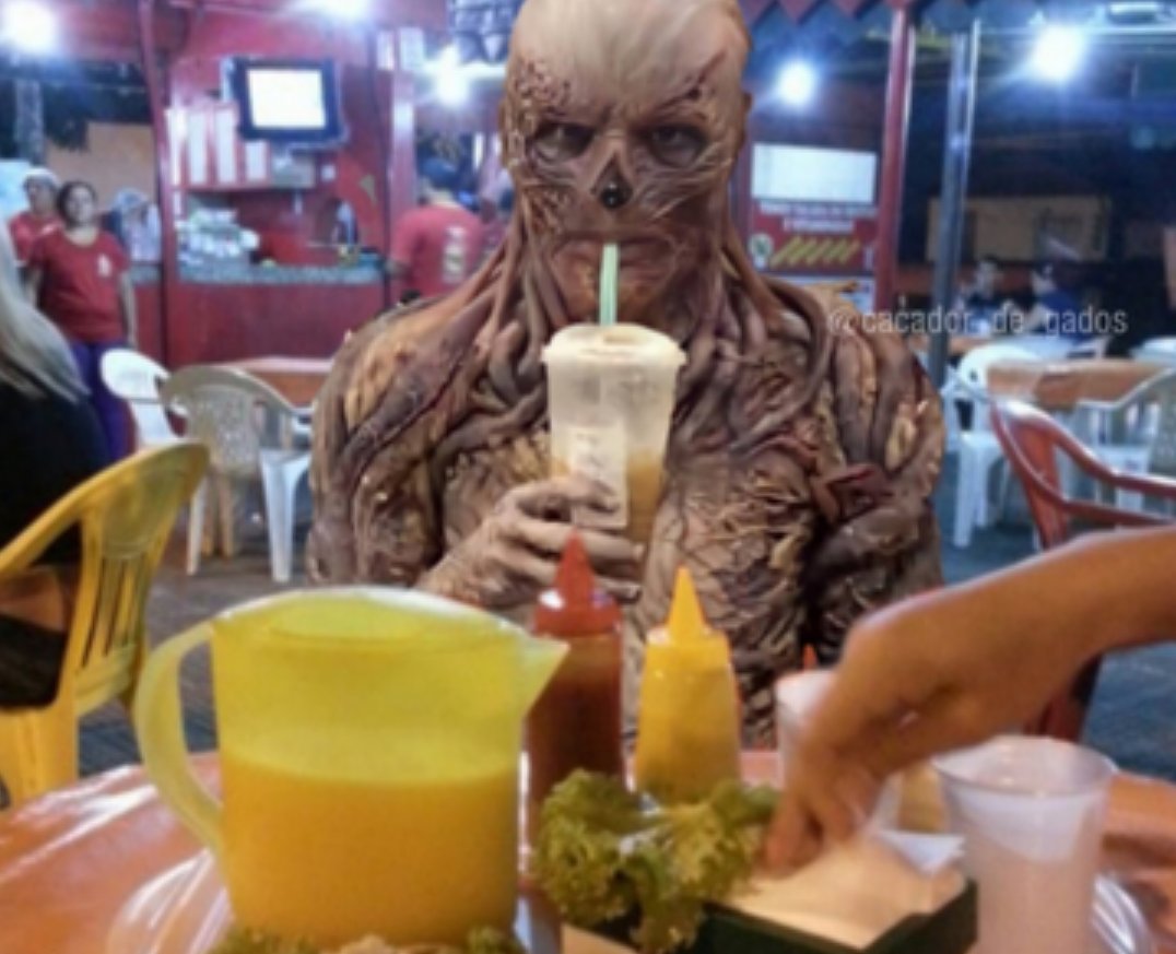 visão de um date com o Vecna