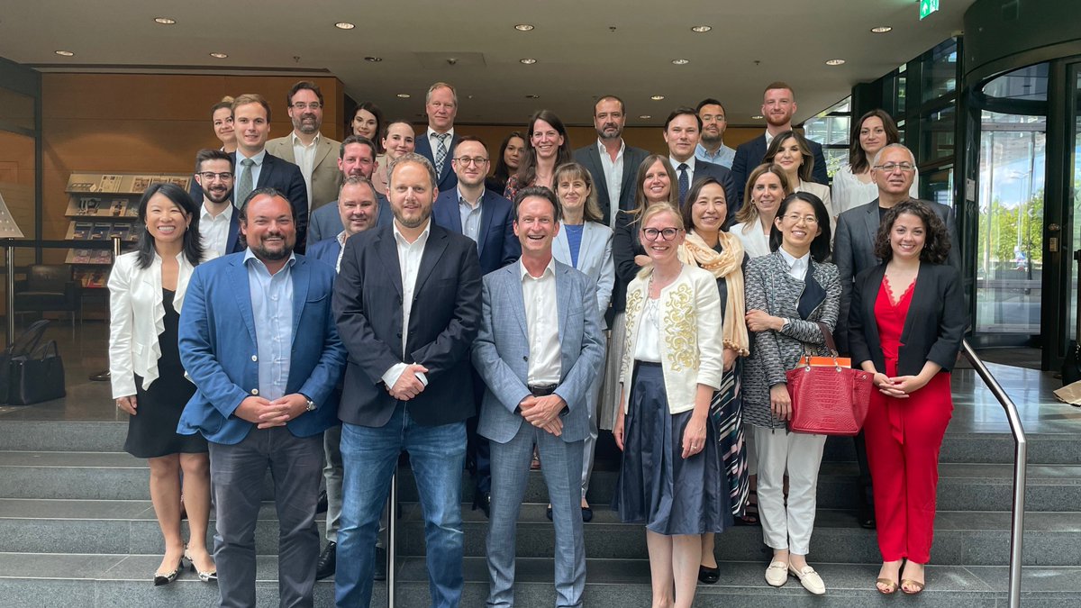 ccluxembourg's tweet photo. #GoInternational
🌎 The @ccluxembourg hosted the Foreign Trade Promotion Exchange & Coordination Meeting with @MinEcoLux and #LTIO Representatives worldwide. Many thanks to all for your support & assistance to 🇱🇺 companies abroad and the excellent collaboration we share! https://t.co/Xuv8pICdT3