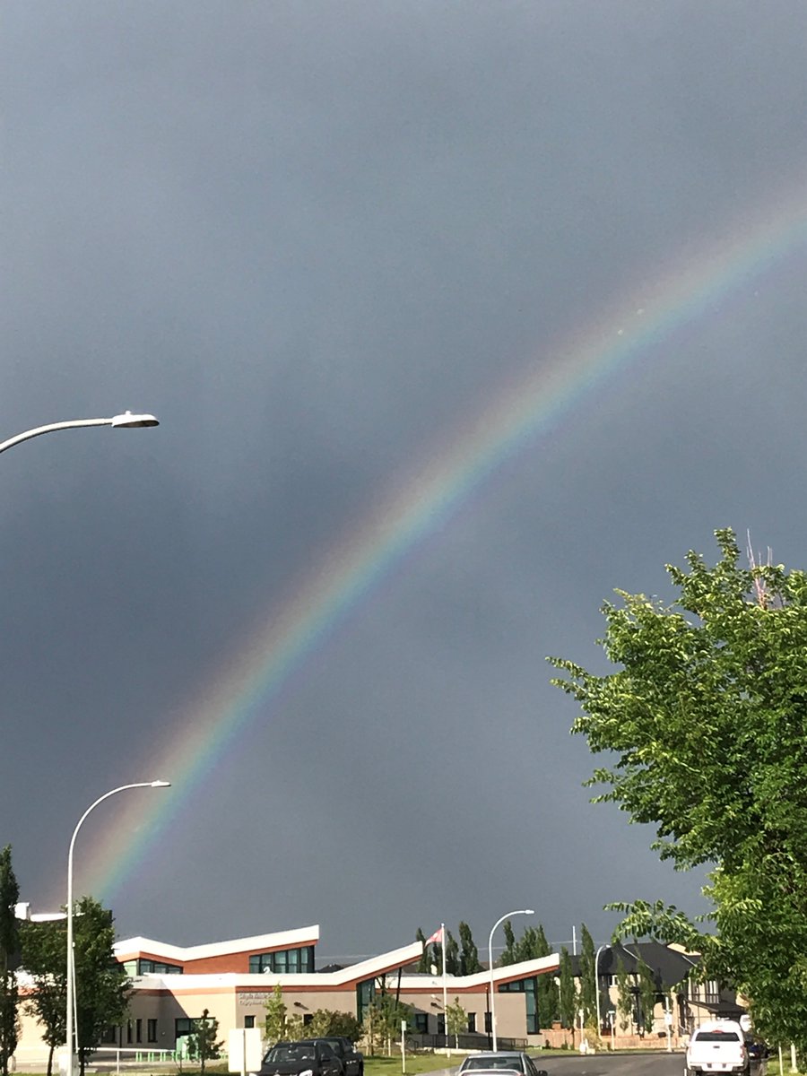 KiddleCBE's tweet photo. Thanks to one of our parents for taking this photo of our school. So happy to know that our learning is anchored squarely at the end of the rainbow. 🤩 We want to wish all of our families a wonderful summer filled with sunshine and rainbows. https://t.co/cYLCalvqvW