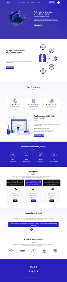 FreelancerRizvi's tweet photo. I have completed a landing page for my respected client. If you want to make any website like landing page, eCommerce, blog I will help you out.
Hire me: https://t.co/7ihboUnOXB
#webdesign #wordpress #landingpage #blogWebsite #ecommmerceWebsite #squeezePage https://t.co/BLu8CdIcW5