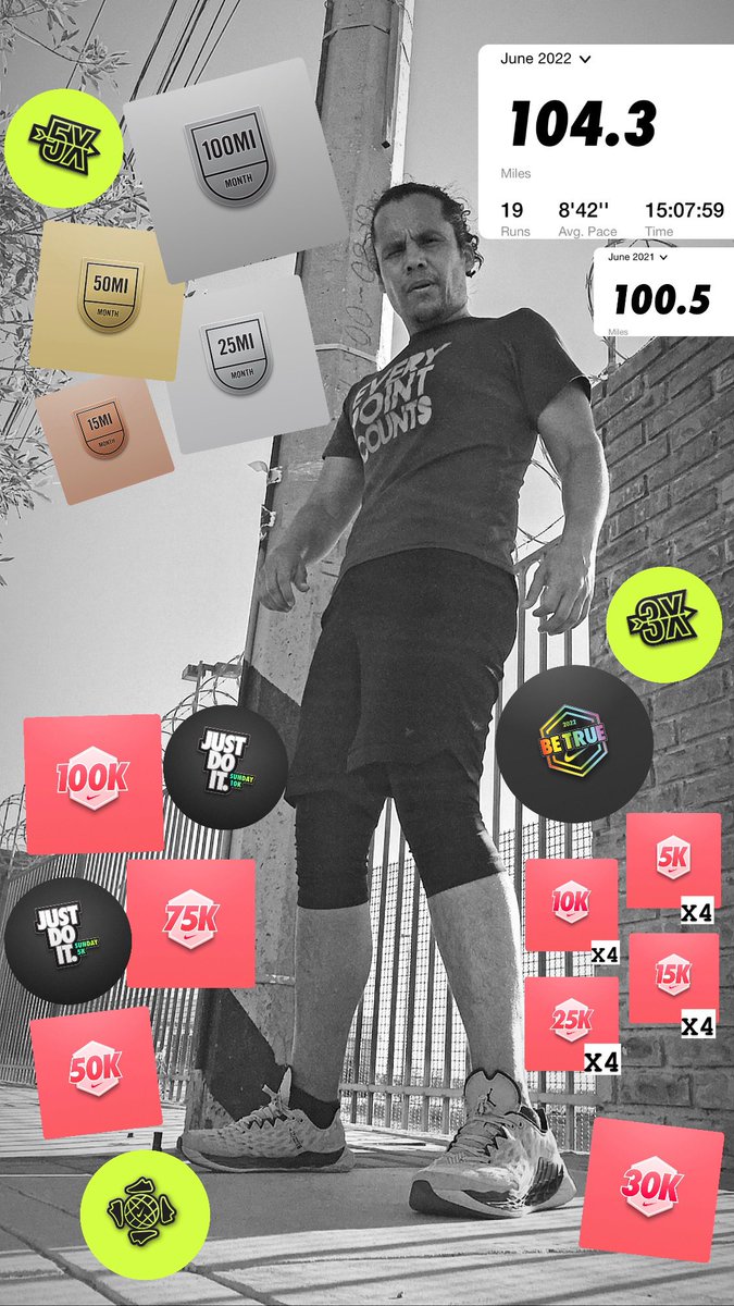 vaduel's tweet photo. We say good bye to June 2022. It's been a hard month for me… Keeping myself motivated that’s the only option…. #dontstoprunning 🏃♂️💯🥰⚡️🌞
#running #run #runner #runningmotivation #byejune #training #twitterrunner #runners #trailrunning #gayrunnerlife https://t.co/0k8hIS9jVo