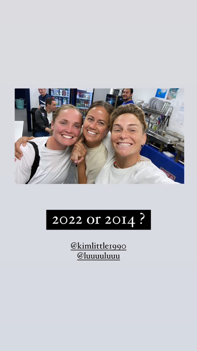 rovalks's tweet photo. 🚨 KIM LITTLE IS HERE ALERT 🚨

From @JessFishlock's Instagram Stories. #NWSL #BoldTogether https://t.co/kDMyGePLQz