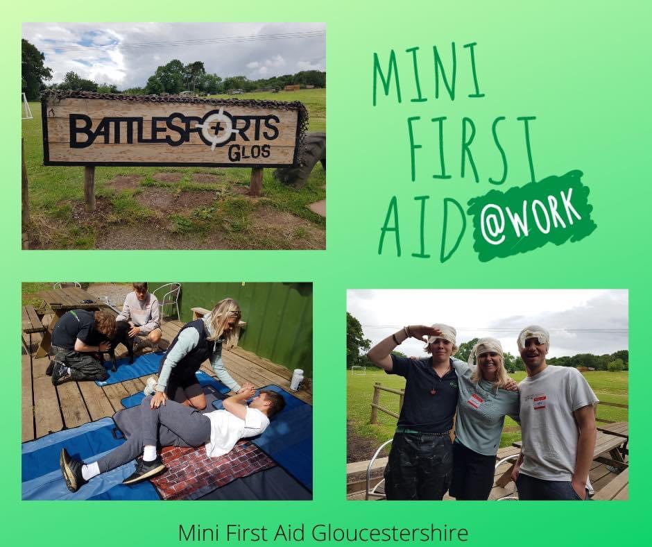 Yesterday Grace spent the day at <a href="/Battlesportsltd/">BattleSports Glos</a> delivering our 1 day Emergency First Aid at Work course.

This course is ideal for low risk work environments such as schools, offices or anyone that would like to have some adult &amp; child First Aid knowledge. 

#battlesportsglos