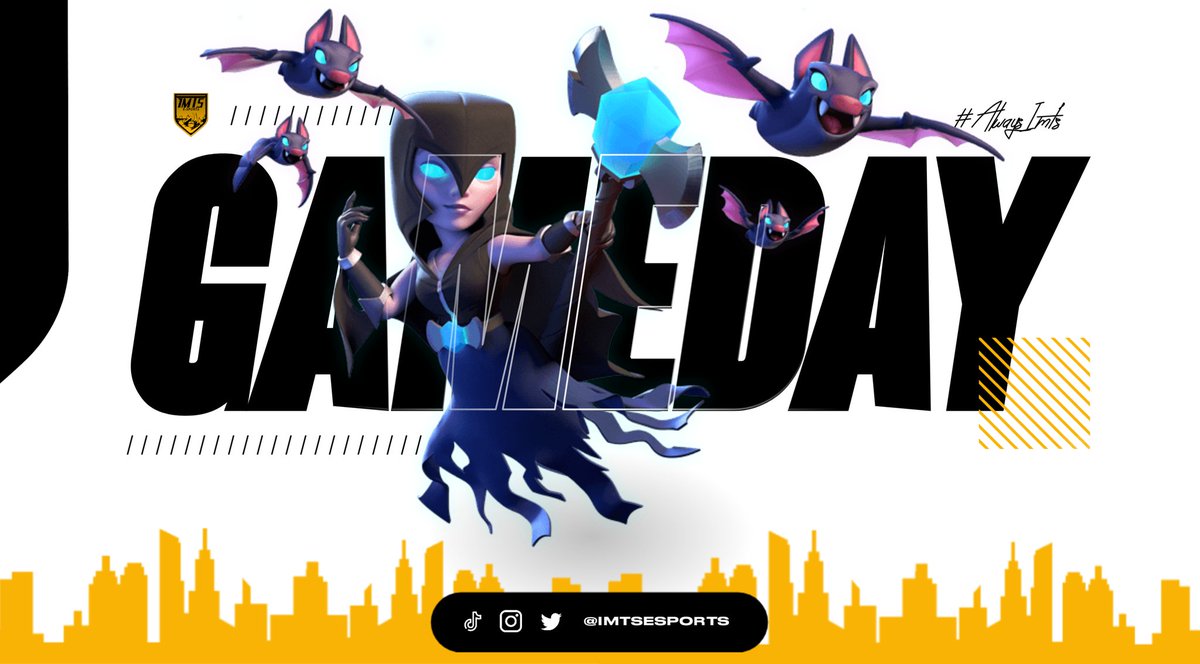 IMTSeSports's tweet photo. #Diadeguerra | #ClashRoyale
Dia de consolidar a classificação, terceira e última rodada da fase de grupos.
🏆 #Samblaileague @blai_yt
🆚 @EquipoCarioca
⏰ 16:00hs 🇧🇷
Somente a vitória nos interessa.
.
#GoIMTS💛🖤 https://t.co/04yQRwcrhe