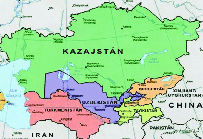Records de chaleur en Asie centrale également avec record absolu dans la capitale du Tadjikistan (44,1°C) et records mensuels en Ouzbekistan (47°C à Termez). 