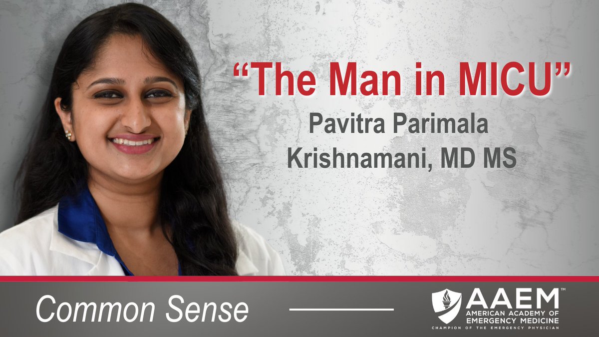 aaeminfo's tweet photo. "Medicine is a career path I chose despite the sorrow of losing patients, because every life saved or positively impacted makes the challenges of training and practicing worth it."

Continue reading Dr. Krishnamani's article: https://t.co/ctqqFvaxyC https://t.co/mMwdmGyRYy