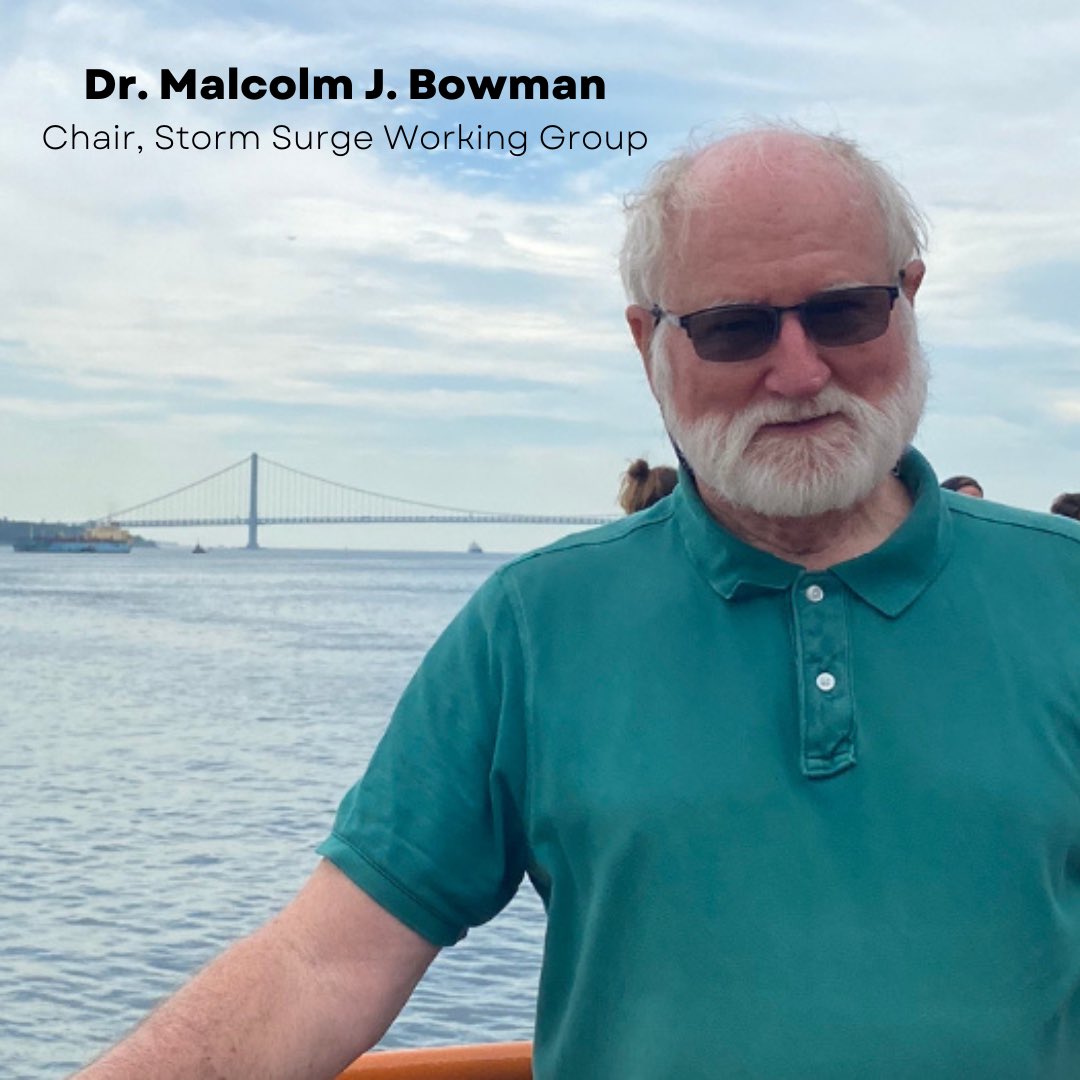MetroSurge's tweet photo. Chair Malcolm Bowman is Dist. Prof. of Oceanography @stonybrooku. After writing an Op-Ed in the @nytimes suggesting #nyc and #nj was at risk of sea level rise, his predictions came true in 2012. Ten years later, @MetroSurge continues to advocate for sea level rise protections. https://t.co/aieeIhSr2C