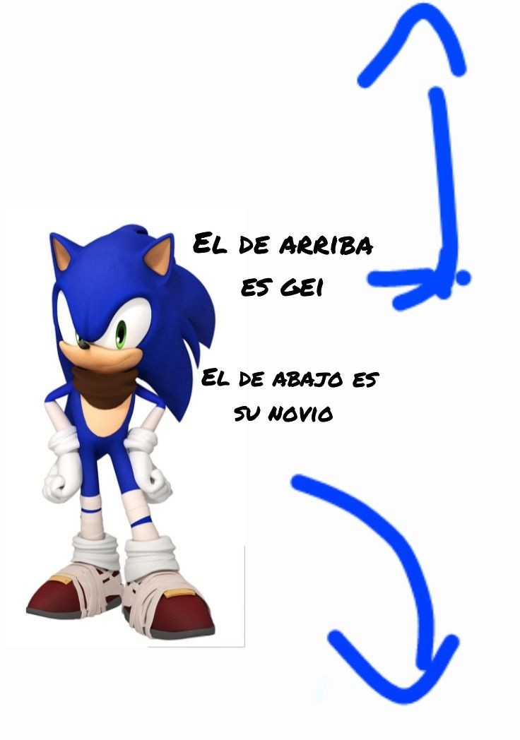 froaxey's tweet photo. no lo digo yo lo dice Sonic https://t.co/5MJjDbLLL4