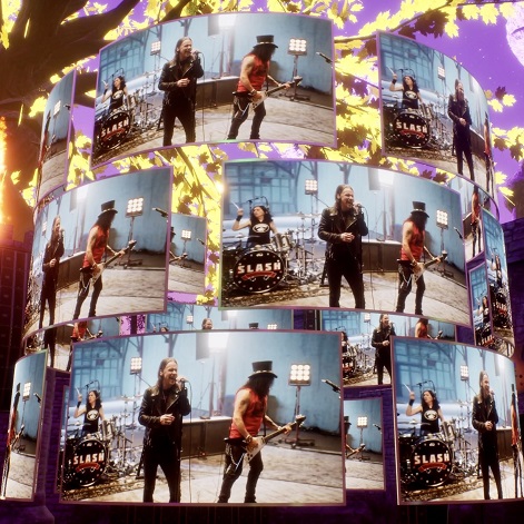#Rock legend #Slash partners with Soundscape #VR for free #virtualreality concert. Latest album with #MylesKennedy and #TheConspirators performed in full #GnR #Music #Metaverse buff.ly/3OLG1Cc