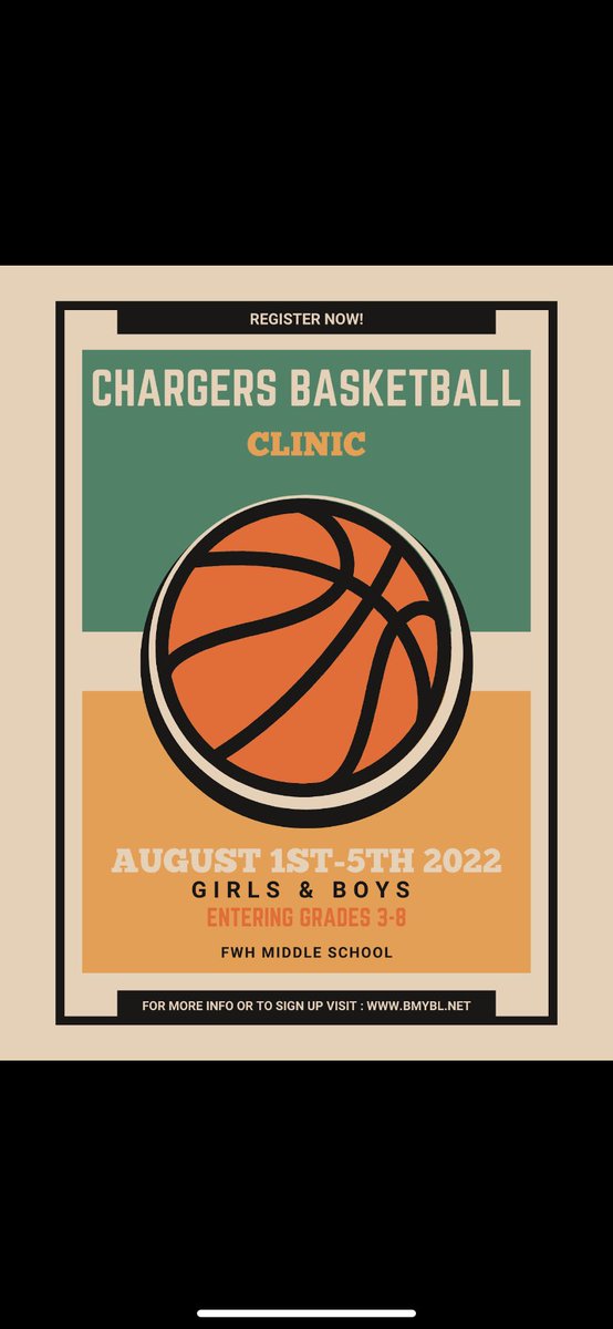 We’re back for a second summer! Come join us and work on your skills 🏀 Visit bmybl.net for full details and to sign up!