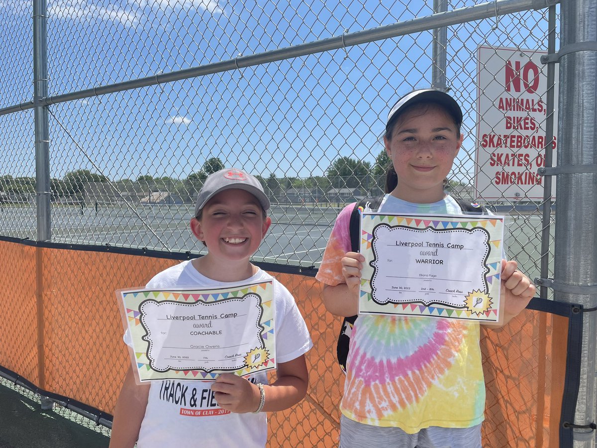 SRMGrade6's tweet photo. Thanks @CoachJeffRoss and @coachcherock for a great tennis camp! https://t.co/khhvf7tC9O