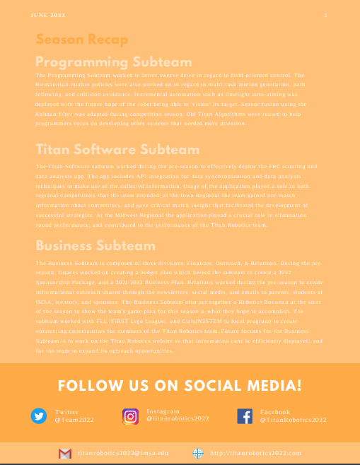 Titan Robotics | FRC 2022 tweet media