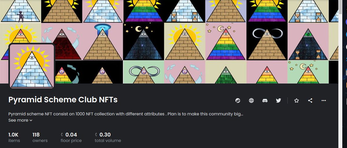Maaz72943052's tweet photo. Are you blind!😱, can't you see the floor price difference in a single day🎉🎉🎉🚀🚀🚀don't miss the chance
LFG! 
https://t.co/Hgx3mDO7R4
@pyramidscheme88
 
#NFT  #nfts https://t.co/A75lr1IOM4