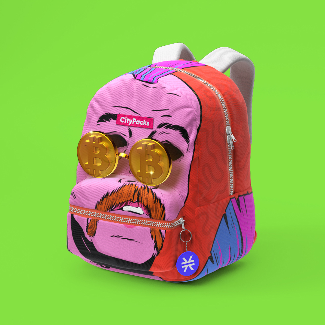 citypacksnft's tweet photo. Cheer up for a #Bitcoin #NFT Community Giveaway 🎉

This is truly a packed masterpiece &amp; your chance to win an exclusive NFT 1:1🎒! First, make sure to follow @citypacksnft x @satoshibles and 👇

1) RT post  
2) @ a friend
3) Join Our Discord For Details https://t.co/IChrGiBZeH https://t.co/tsvq4CM7EM