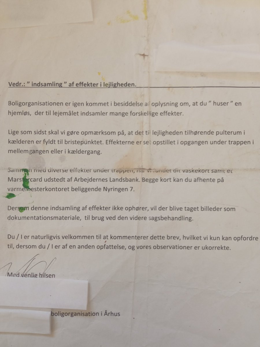 Helvede's tweet photo. Min veninde har gemt dette brev siden 2013, fordi det er så sjovt https://t.co/5rdGKOkHdi