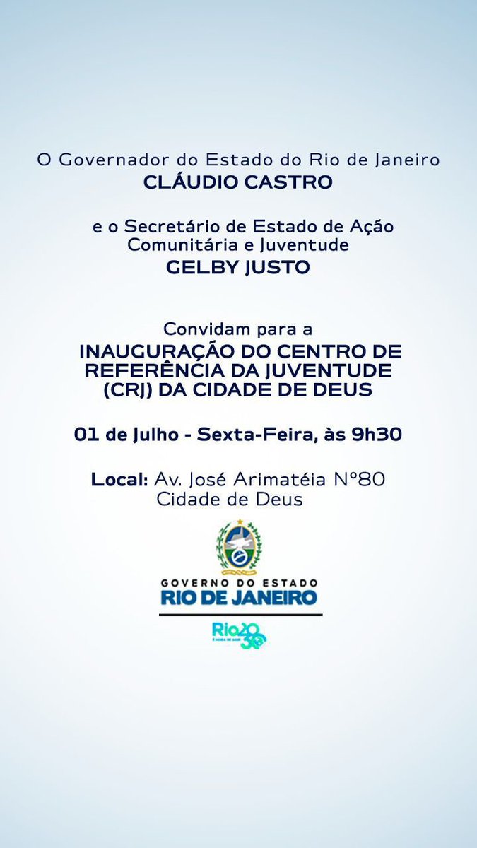 GelbyJustoRj's tweet photo. É amanhã, galera!!!! https://t.co/VZjjiIWTAT
