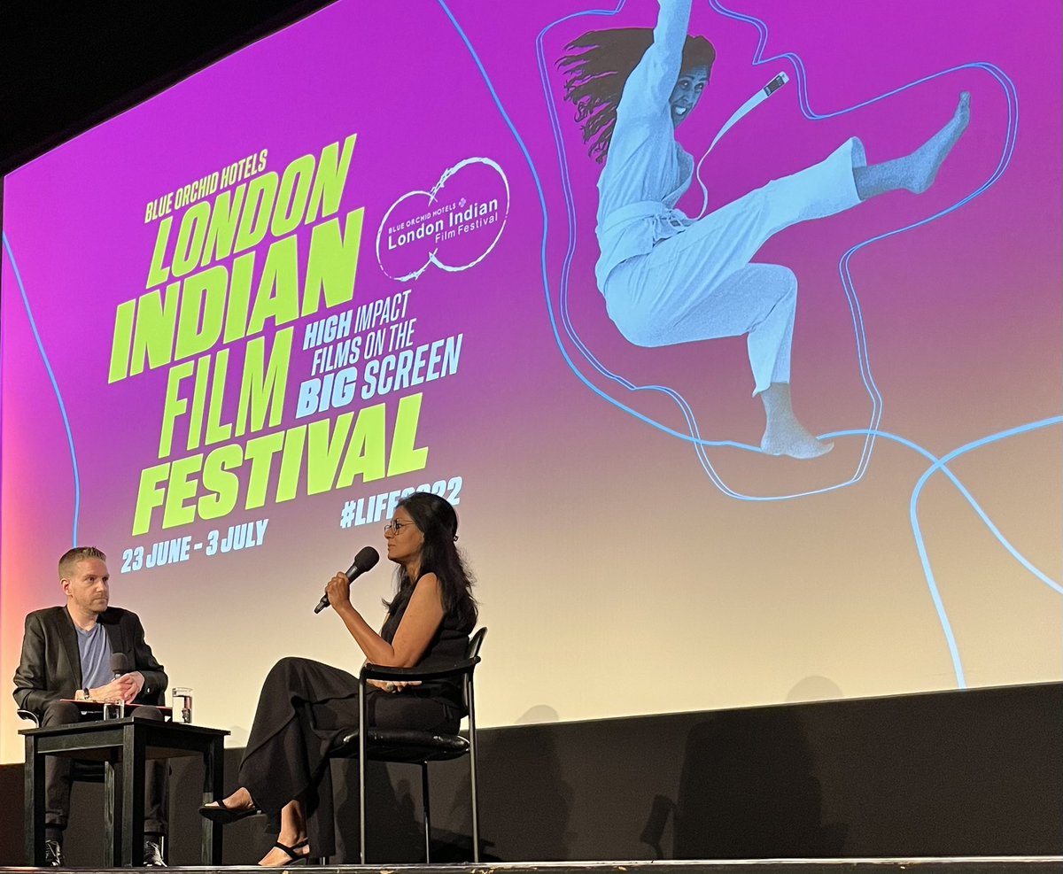 Delighted to hear @nanditadas share her journey to acting in #theatre and #film @LoveLIFF #liff2022. Thanks @caryraj @BagriFoundation @InstitutFr and all the festival organisers for this incredible opportunity! #cinekhan #aninsightstory