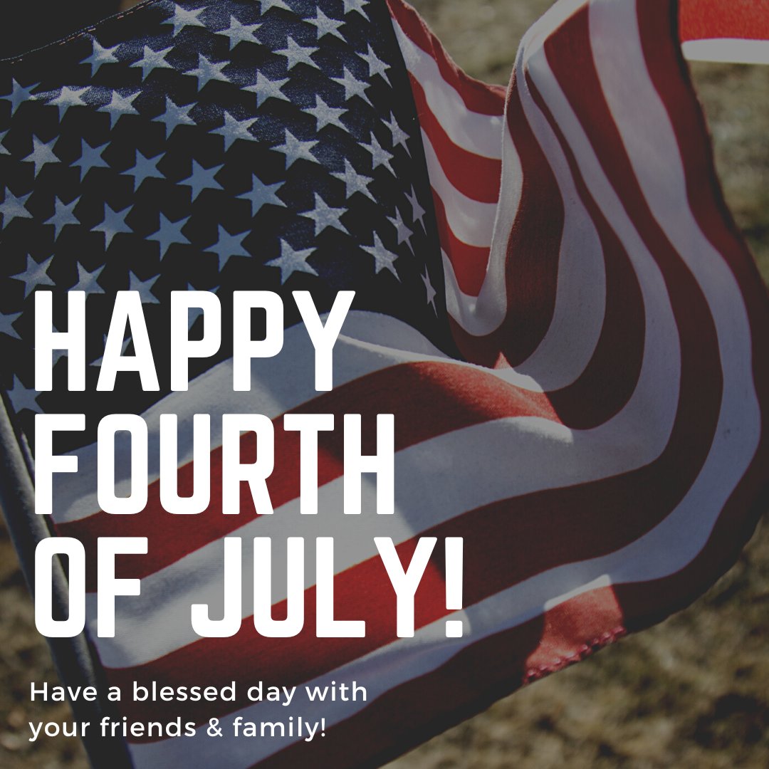 TheOasisMin's tweet photo. Happy Independence Day! Have a blessed day! #4thOfJuly #IndependenceDay #God #Blessed https://t.co/gAOuvTgY41