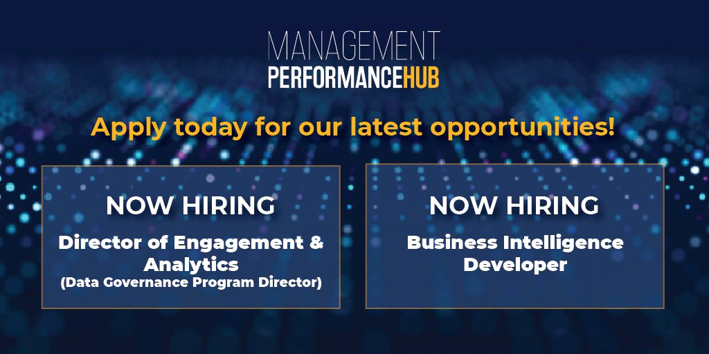 IndianaMPH's tweet photo. We've got two job openings posted on @WorkForIndiana. Our agency is hiring a Data Governance Program Director and a Business Intelligence (BI) Developer.

Learn more: https://t.co/yqQZi3QOgD
#data #DataScience #DataAnalytics #DataJobs #businessintelligence https://t.co/KcYn6Y28g3