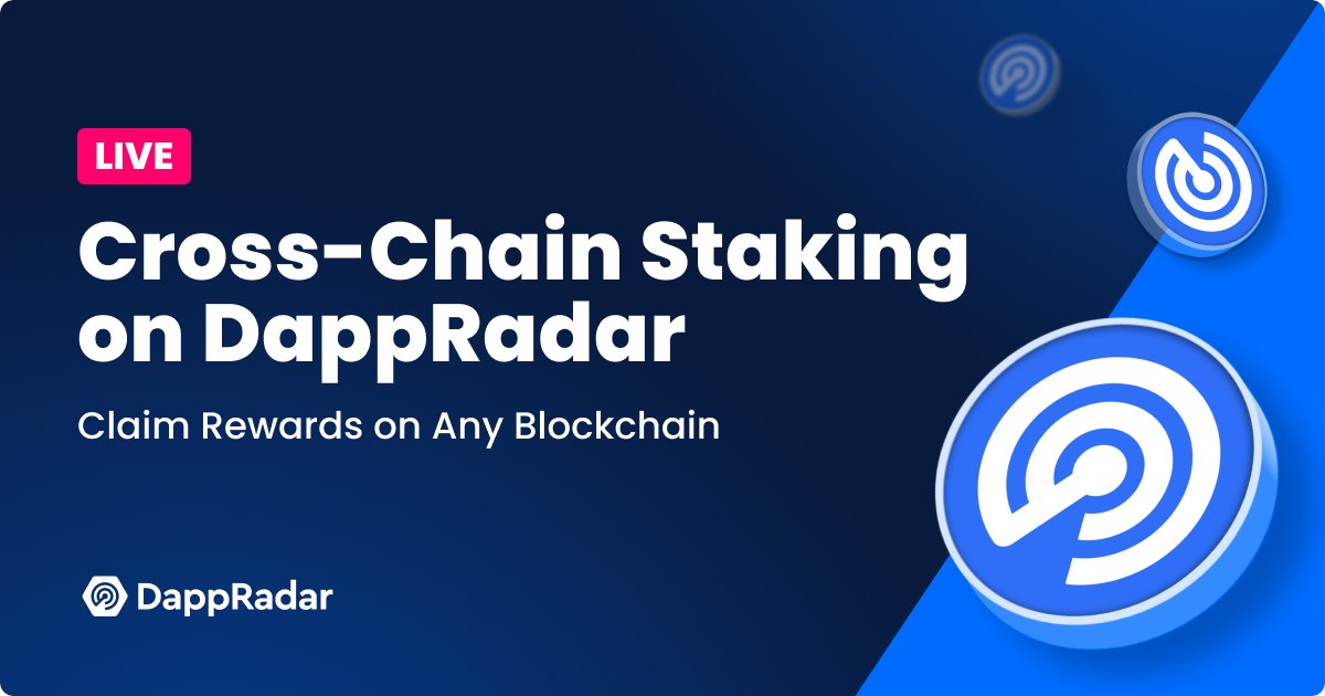 DappRadar tweet media