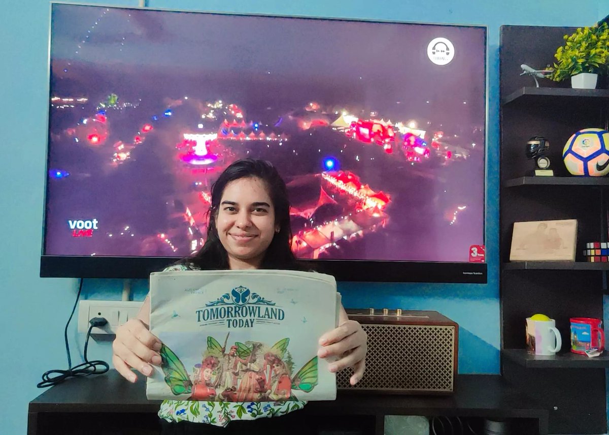 Real_Ambika's tweet photo. @VootSelect The thrill of enjoying music at its peak. Can't wait to experience something like this 😍😍
I've never been there sadly, but it has always been a dream of mine, I would love to be a part of it one day. Hope with #VOOTSELECT and @ClubbingTV I'll get a chance to visit @tomorrowland https://t.co/Ve8apruQlq