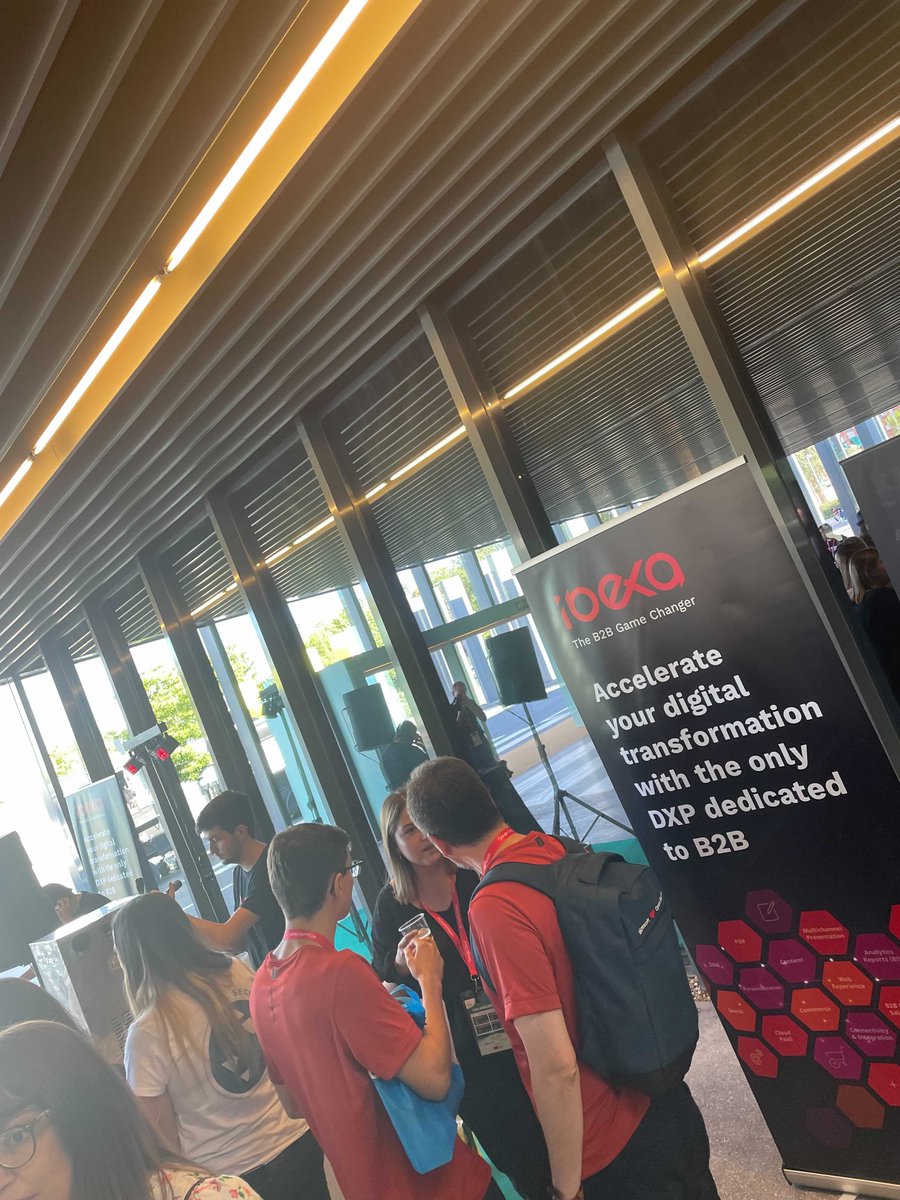 ibexa_co's tweet photo. Great day today @OpenExpoEurope discussing Digital Transformation in B2B - Thank you to everyone who stopped by the stand and well done to the Ibexa Team!
#ibexa #dxp #b2b https://t.co/vihcELIrwG