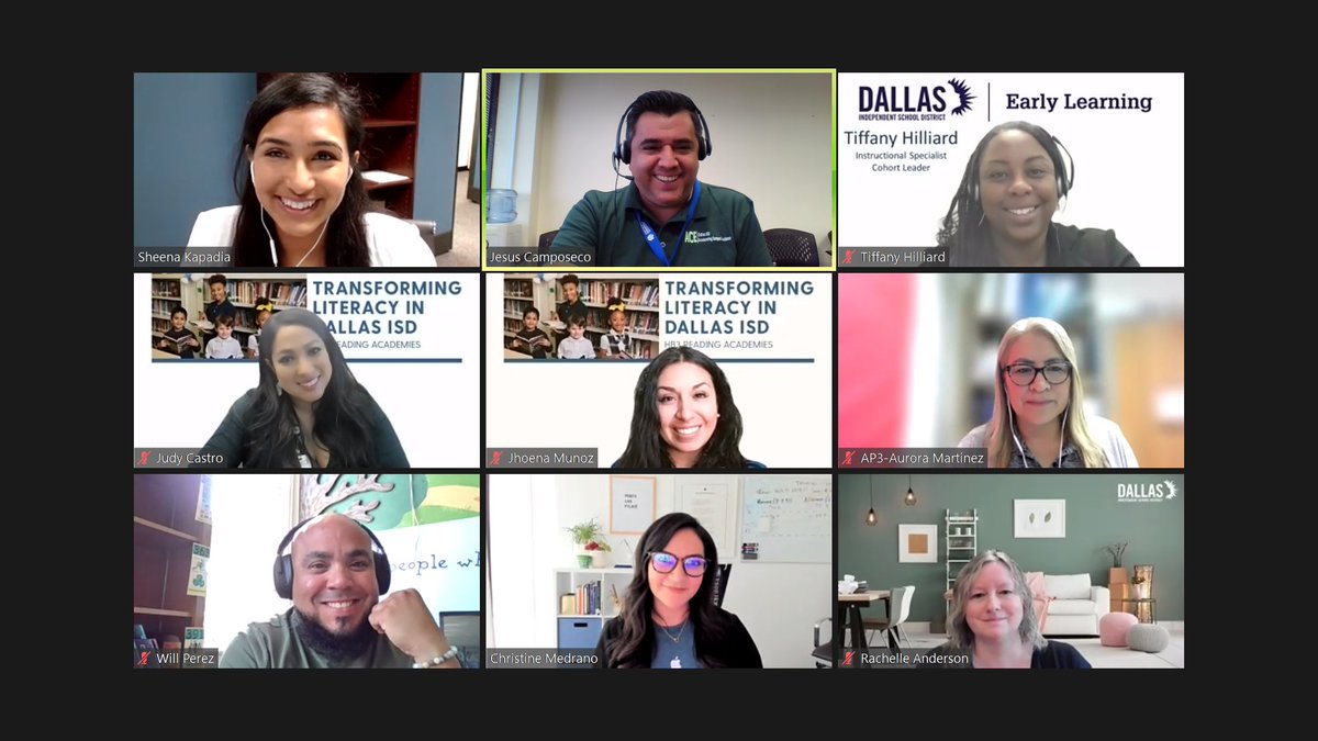 WillPerez (@earlylearnwill) on Twitter photo Blended Cohort Leaders getting ready to tackle technology with the support of our Apple gurus.
Thank you <a href="/SheenaKapadia/">Sheena Kapadia</a> and Ms. Medrano
#ReadingAcademies
<a href="/ICanReadDallas/">Early Learning Dallas ISD</a> Blended Cohort Leaders getting ready to tackle technology with the support of our Apple gurus.
Thank you <a href="/SheenaKapadia/">Sheena Kapadia</a> and Ms. Medrano
#ReadingAcademies
<a href="/ICanReadDallas/">Early Learning Dallas ISD</a>