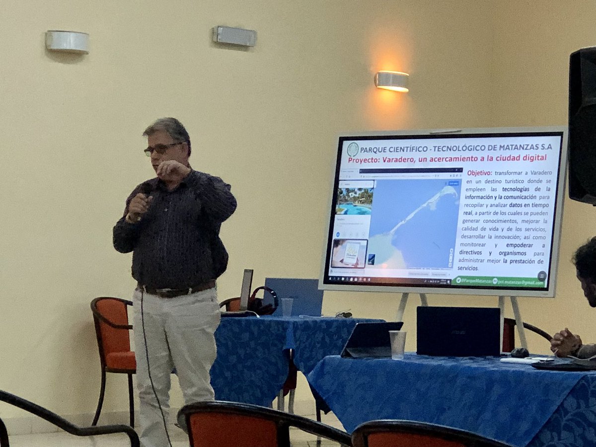 Presentación del proyecto: Varadero ciudad digital <a href="/CientexMatanzas/">CientexMatanzas</a> 🖥