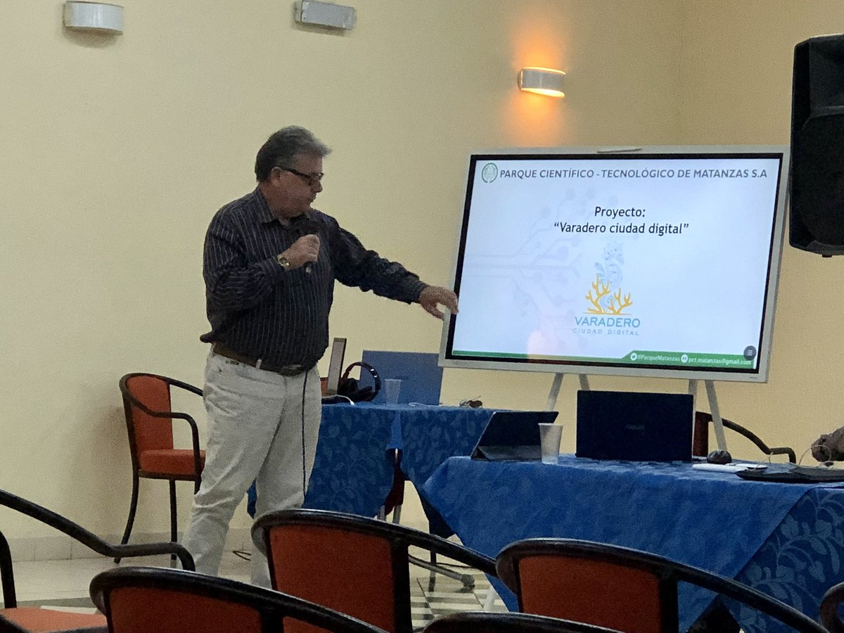 infoGEOcuba's tweet photo. Presentación del proyecto: Varadero ciudad digital @CientexMatanzas 🖥 https://t.co/oznnxMdka5