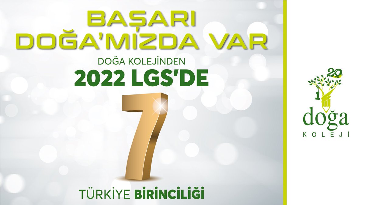 LGS 7 #LGS2022'de 7 Türkiye birinciliği!
Başarılarıyla bizleri gururlandıran tüm öğrencilerimizi tebrik eder, bu başarıda emeği geçen tüm öğretmenlerimize ve velilerimize teşekkür ederiz.