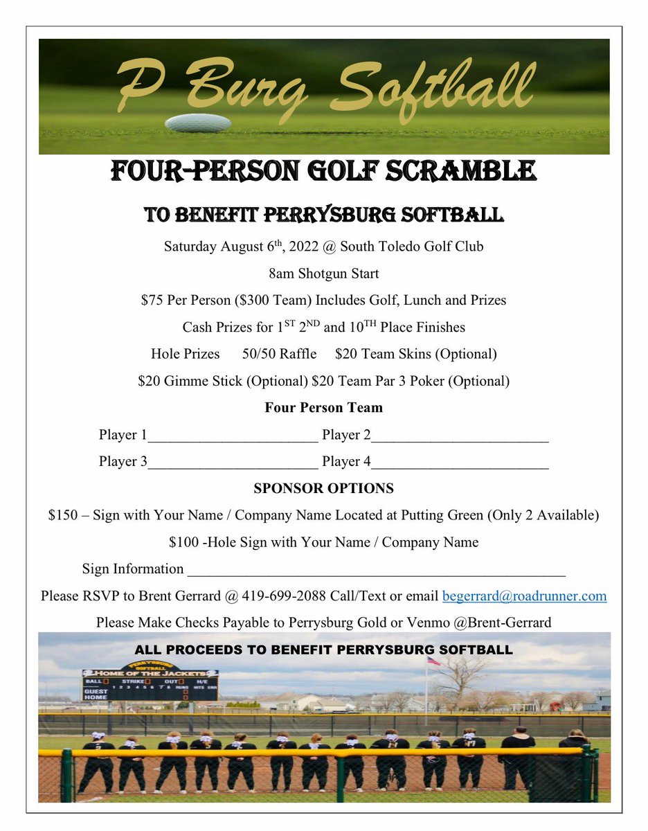 phssoftball01's tweet photo. Fundraiser time!!! https://t.co/M9NSlIsW83