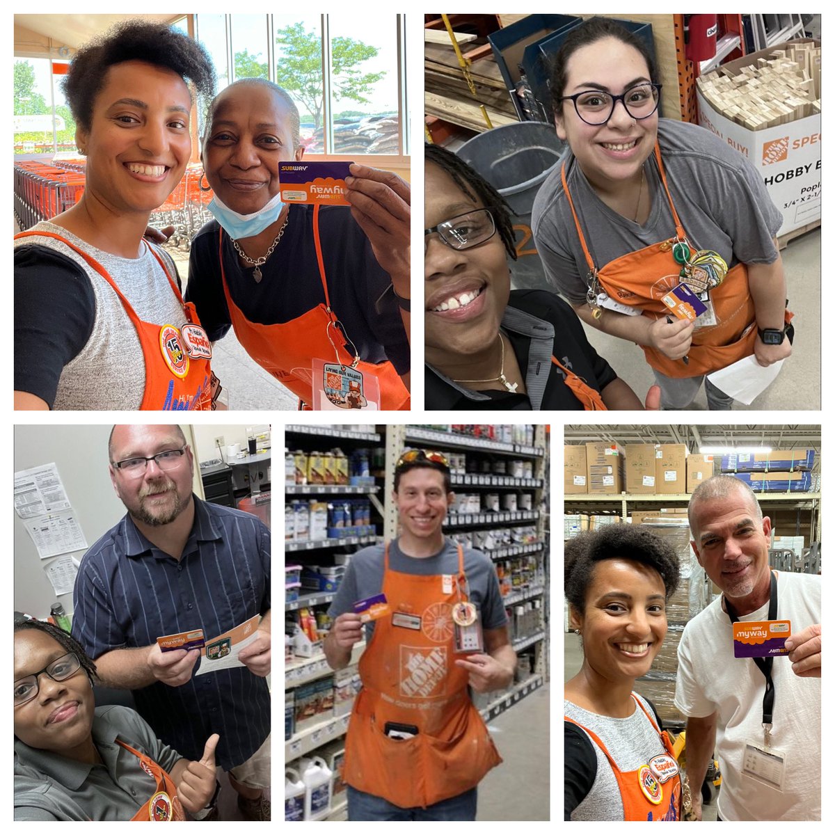 Amaris Sanchez (@amarissanchez4) on Twitter photo WAY to go rockstars! These associates have done an amazing job thoughtout the store. SubWAY gift cards given out !!! 🧡🧡 <a href="/White2Dawn/">Dawn White</a> @KarlieeT_CXM <a href="/JosieMSASM2036/">Josie</a> <a href="/toniquem40/">@Toniquem40</a> <a href="/LesBiasHD/">Les Bias</a> WAY to go rockstars! These associates have done an amazing job thoughtout the store. SubWAY gift cards given out !!! 🧡🧡 <a href="/White2Dawn/">Dawn White</a> @KarlieeT_CXM <a href="/JosieMSASM2036/">Josie</a> <a href="/toniquem40/">@Toniquem40</a> <a href="/LesBiasHD/">Les Bias</a>