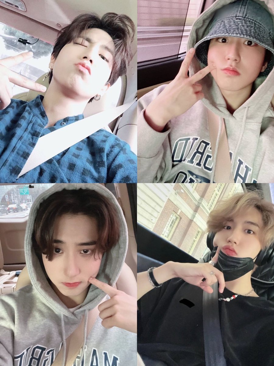 han jisung’s car selcas hits different