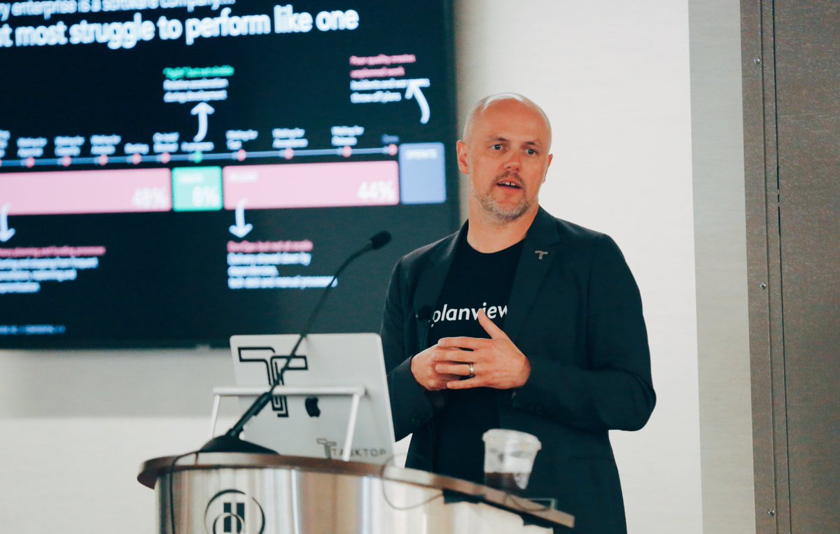 Planview (@planview) on Twitter photo Happy to have <a href="/Tasktop/">Tasktop (acquired by Planview)</a> Founder and CEO <a href="/mik_kersten/">Mik Kersten</a> here in Washington DC to talk about measuring digital transformation with the Flow Framework. #PlanviewDay Happy to have <a href="/Tasktop/">Tasktop (acquired by Planview)</a> Founder and CEO <a href="/mik_kersten/">Mik Kersten</a> here in Washington DC to talk about measuring digital transformation with the Flow Framework. #PlanviewDay