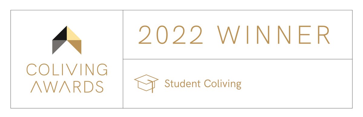 Nido is proud to announce we won the ‘Student Coliving’ award at the 2022 Coliving Awards - having been commended for our focus on sustainability, wellbeing and community. nidoliving.com #colivingawards22 #studentaccommodation #coliving