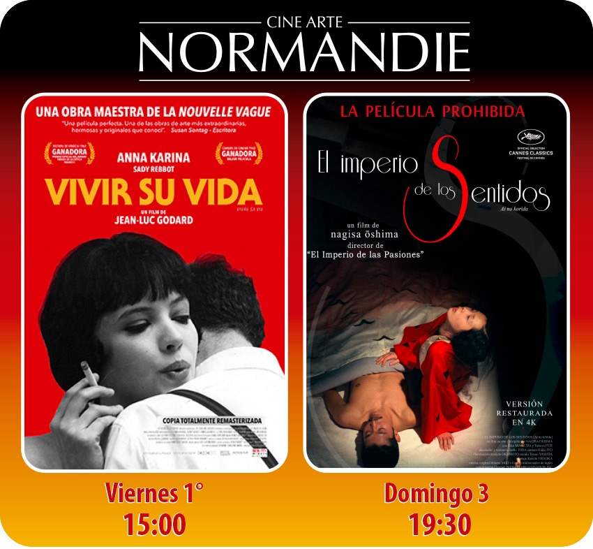 No te las pierdas. Funciones especiales en Cine Arte Normandie: