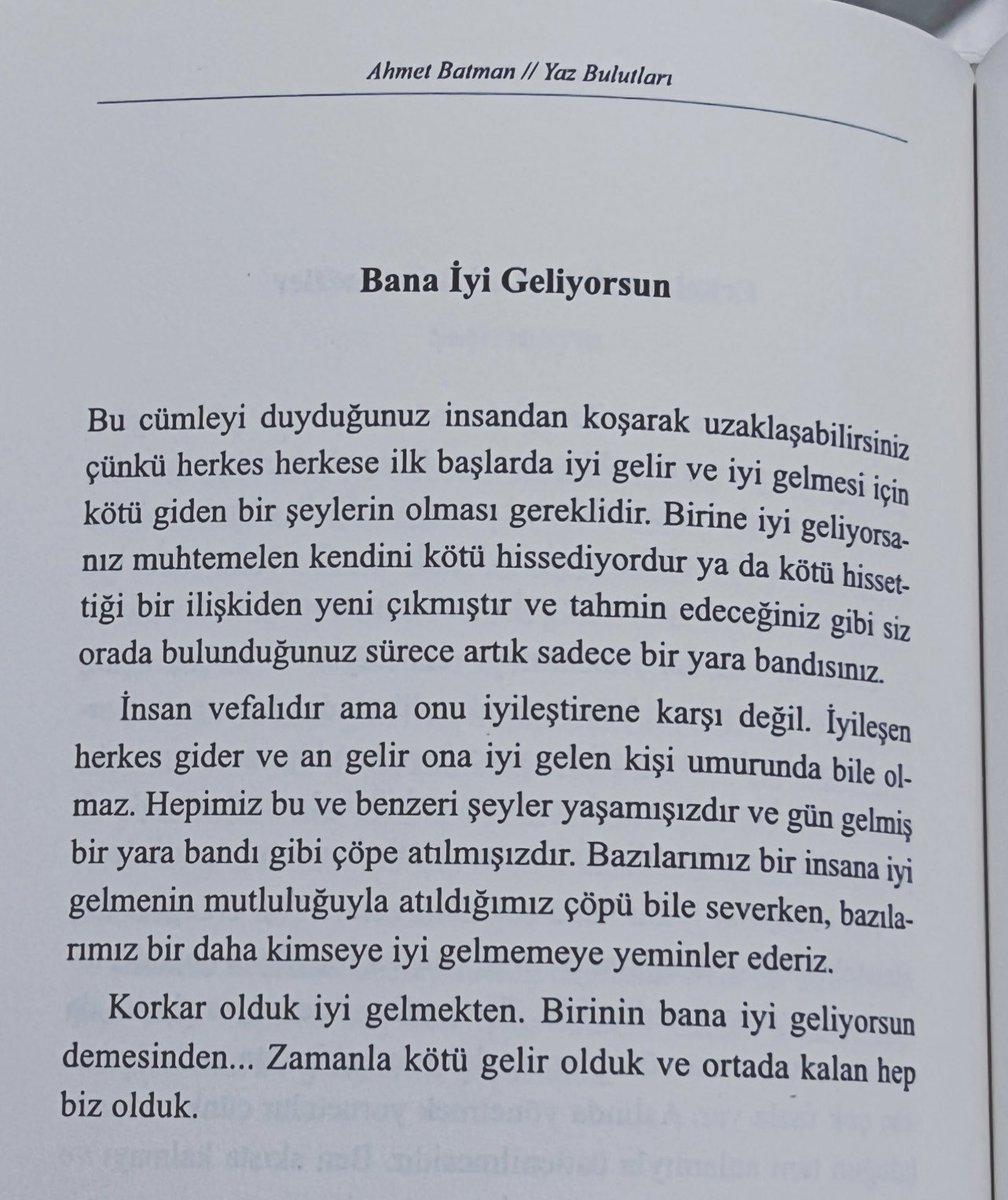 İnsan vefalıdır ama onu iyileştirene karşı değil.
