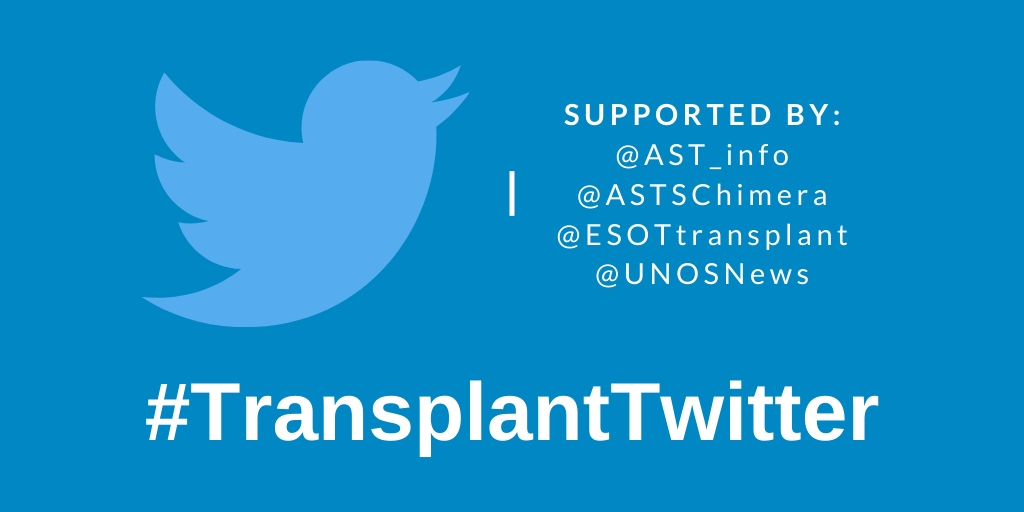 UNOSNews's tweet photo. Has social media helped your career in transplantation? Today is #SocialMediaDay and to celebrate we are asking you to use #TransplantTwitter to share and tag who inspired you to get started on social media. https://t.co/m1fl6DQZhq