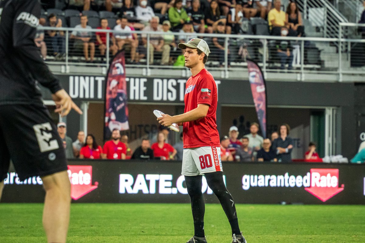 itsdanielcohen's tweet image. Matt Gouchoe-Hanas has completed 951 throws in 21 games to start his AUDL career

He has just 8 throwaways

Week 10 Players to Watch: bit.ly/3Ax3UJR